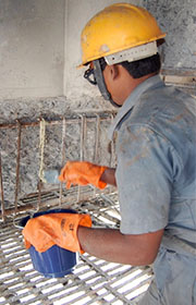 chowgule construction chemicals anti corrosive treatment case study jamnagar gujarat salt works jetty repair